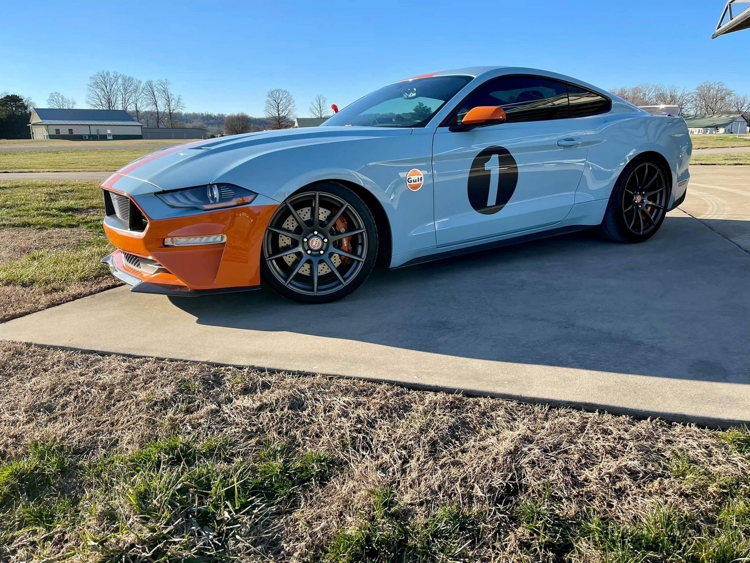 Gulf Heritage Mustang